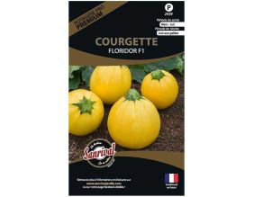 Graines potagères premium courgette (Ronde jaune Floridor)