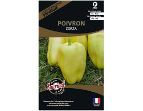 Graines potagères premium poivron (Blanc Zorza)