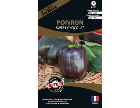 Graines potagères premium poivron (Chocolat)