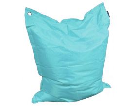 Grand coussin uni Maxi XL (Bleu aqua)