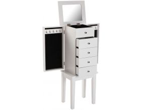 Grande armoire à bijoux en bois Charme