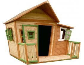 Grande cabane d'extérieur enfant en bois Lisa