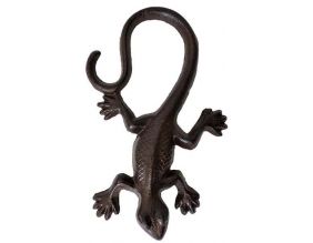 Grande salamandre en fonte 16 x 8 cm