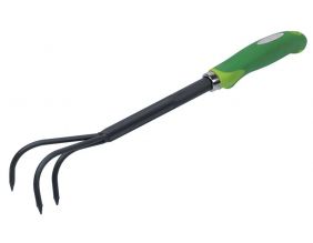 Griffe en acier à 3 dents avec poignée Soft Touch