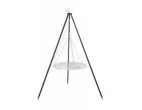 Grill de cuisson en acier inoxydable sur trépieds Nobel (70 cm)