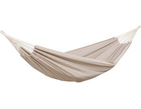 Hamac artisanal brésilien avec sac de rangement (Sable)