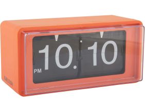Horloge Clock Retro Boxed Flip (Orange)