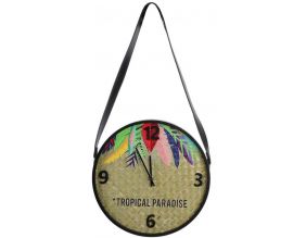 Horloge Tropical Paradise Exotique 30 cm