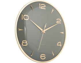 Horloge en aluminium Sienna Glow