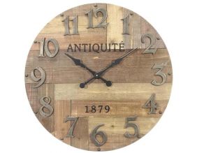 Horloge en bois Antiquité