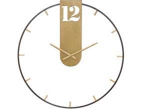 Horloge en métal Goldy 60 x 4.5 cm