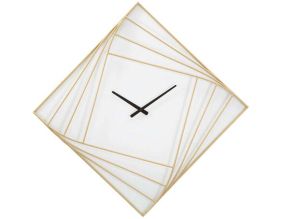 Horloge en métal Goldy line 85 x 6 x 85 cm