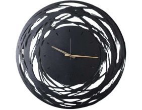 Horloge en métal Lines 70 cm