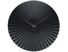 Horloge en métal Sensu XL (Noir)