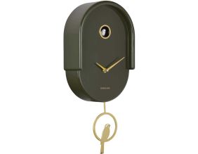 Horloge murale en ABS Tweet (Vert)