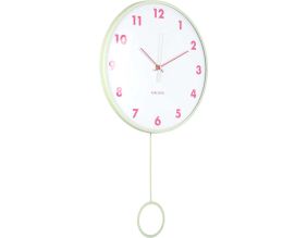 Horloge murale Cheeky Dome Pendulum (Vert)