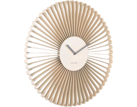 Horloge murale en métal Cascara (Blanc)