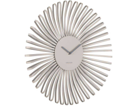 Horloge murale en métal Polo (Gris)