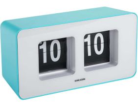 Horloge murale ou à poser Funky Flip (Turquoise)