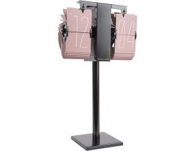 Horloge à poser Flip No Case Mini (Rose et noir)