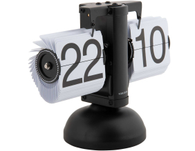 Horloge à poser Small Flip (Noir)