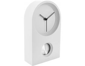 Horloge à poser en silicone Taut (Blanc)