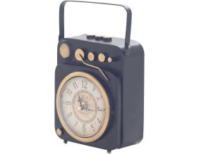 Horloge à poser vintage tourne disque