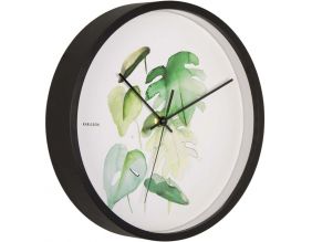 Horloge ronde  Botanical 26 cm (Monstrera)