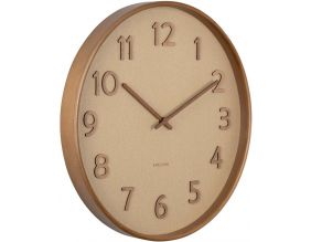 Horloge ronde en bois Pure grain (40 cm)
