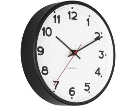 Horloge ronde en métal New classic 20 cm (Blanc)