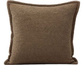 Housse de coussin 60x60 cm Tuva (Marron)