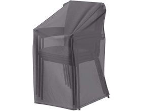 Housse de protection respirante pour pile de chaises de jardin