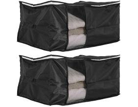 Housse de rangement pliable 60 x 45 x 30 cm (Lot de 2)