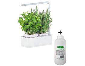 Jardinière avec lampe led intégrée Mini potager (+ engrais 1000 ml)