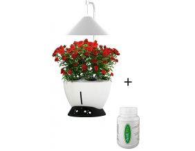 Jardinière avec lampe led intégrée Le potager avec engrais liquide (+ engrais 250 ml)