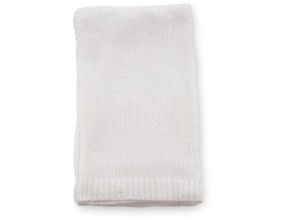 Jeté de canapé en polyester chenille Ally 170 x 130 cm (Blanc)