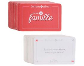 Jeu de cartes débat en famille 54 cartes