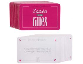 Jeu de cartes débat soirée filles 54 cartes