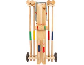 Jeu de croquet avec chariot Quatro