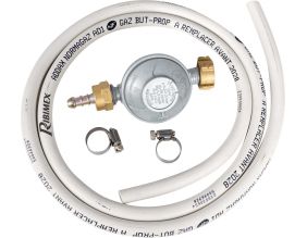 Kit gaz butane détendeur + tuyau souple