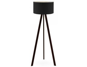 Lampadaire en MDF et PVC Floor (Noir)