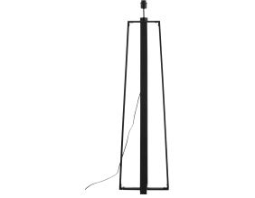 Lampadaire en acier et verre Avspark (Noir)