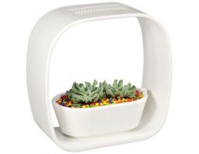 Lampe LED ludique avec jardinière intégrée