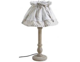 Lampe bois et metal Tradition