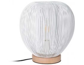 Lampe boule filaire à poser 26 cm (Blanc)