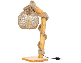 Lampe de bureau en bois Canata