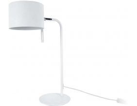 Lampe de bureau en métal Shell (Blanc)