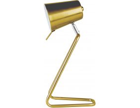 Lampe de bureau en métal satiné Z