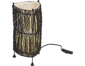 Lampe en coco