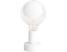 Lampe design à poser en silicone Tavolotto (Blanc)